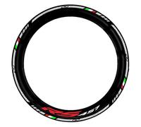 Llanta Decorativas Pegatina Adhesivos para Llantas De Motocicleta para Aprilia RS457 RS 457 17 Pulgadas, Tiras Llanta, Pegatinas Reflectantes Completas Pegatinas RuedasMoto(Color 3)