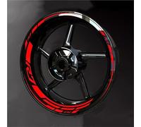 Llanta Decorativas Pegatina Adhesivos Reflectantes para Llantas De Motocicleta para Yamaha YZF-R7 YZF R7 YZFR7. Impermeables para Pegatinas RuedasMoto(Color 7)