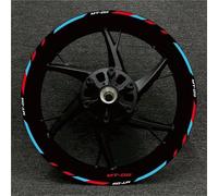 Llanta Decorativas Pegatina Calcomanía Reflectante para Rueda De Motocicleta para Yamaha MT-09 MT09 MT 09, Pegatinas para Llanta Y Buje Pegatinas RuedasMoto(Color 16)