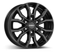 LLANTAS DEZENT KC BLACK PARA FORD TRANSIT CUSTOM - TOURNEO CUSTOM N1 7.5X19 6X1
