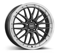 Llanta aluminio DOTZ BILBAO 17" 7J 4x100 ET 30 60.1 GUNMETAL MATT POLISHED LIP