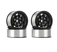 Llanta Rueda Beadlock 1,55 para Cubo Metal para Axial para Yeti Jr 90069 D90 Tf2 para Tamiya Cc01 Lc70 para MST 1/10 RC Actualización Coche 4 Uds Accesorio Modelos RC