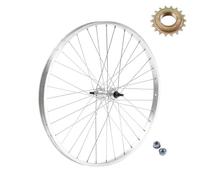 Llanta trasera de 28 pulgadas, rueda de 28 x 1,75, 622 x 20, 1 V, de aluminio/acero + piñón de 18 dientes para City Bike Holanda de paseo