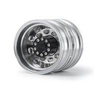 Llanta Trasera de aleación de Aluminio con Cubo de Rueda de 10 radios for Tractor Tamiya Scania 770S R620 a Escala 1/14(1PCS)