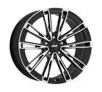 AEZ Wheels Llantas Alaska Dark para Porsche Taycan 11.5x21 5x130 Negro/Pulido 2DI