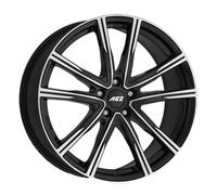 AEZ Llantas Montreal Dark 8.5Jx20 ET45 5x108 Negro/Pulido para Jaguar E‑Pace F‑Pace I‑Pace XF