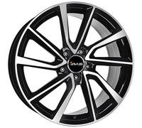 LLANTAS AVUS AC-518 PARA AUDI A3 CABRIOLET 8X18 5X112 BLACK POLISHED IGW