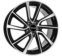 LLANTAS AVUS AC-518 PARA SEAT ALTEA - ALTEA XL 7.5X17 5X112 BLACK POLISHED A4O