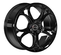 LLANTAS AVUS AC-520 PARA ALFA ROMEO GIULIETTA FRENI BREMBO 8X18 5X110 BLACK P8D