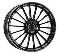Avus Llantas AC-M03 para SEAT Toledo 7.5x18 5x100 Black Polished Lip 0YG