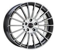 LLANTAS AVUS AC-M03 PARA LAND ROVER FREELANDER II 8X18 5X108 BLACK POLISHED FE3