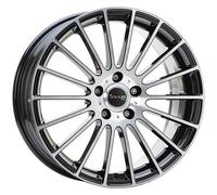 LLANTAS AVUS AC-M03 PARA CITROEN - DS C3 PICASSO 7X17 4X108 BLACK POLISHED GLU
