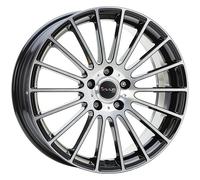 LLANTAS AVUS AC-M03 PARA SKODA KAMIQ 7X17 5X100 BLACK POLISHED 74O