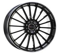 LLANTAS AVUS AC-M03 PARA SEAT ARONA 7.5X18 5X100 BLACK POLISHED LIP 583