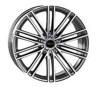LLANTAS AVUS AC-M08 PARA PORSCHE MACAN 9.5X21 5X112 ANTHRACITE POLISHED GMP
