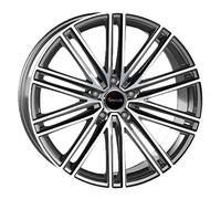 LLANTAS AVUS AC-M08 PARA PORSCHE MACAN TURBO 10X22 5X112 ANTHRACITE POLISHE Q6M