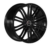 AVUS AC-M08 - Llanta de aluminio (10 x 21, 5 x 130 mm, ET 50.0), color negro