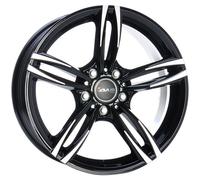 LLANTAS AVUS AC-MB3 PARA BMW SERIE 4 GRAN COUPE 9.5X20 5X120 BLACK POLISHED BIR