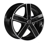 LLANTAS AVUS AC-V51 PARA OPEL VIVARO-B M1 6.5X16 5X114.3 BLACK POLISHED TC4