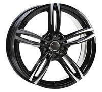 LLANTAS AVUS AF15 PARA AUDI A3 CABRIOLET 8.5X19 5X112 BLACK POLISHED DVS