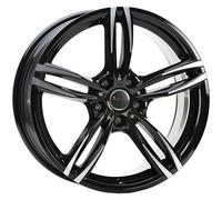 LLANTAS AVUS AF15 PARA BMW SERIE 5 TOURING 8X18 5X112 BLACK POLISHED 08I