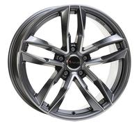 LLANTAS AVUS AF16 PARA AUDI S1 SPORTBACK 7.5X17 5X100 ANTHRACITE POLISHED U UIW