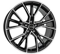 LLANTAS AVUS AF18 PARA AUDI A1 8X18 5X100 BLACK POLISHED BK1