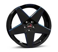 Llantas Borbet A 8x17 ET45 5x112 SWBLAU para Seat Alhambra Altea Ateca Leon Tole