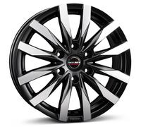 Llantas Borbet CW6 7.5x18 ET45 6x1143 SWMP para Nissan Navara