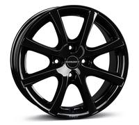 Borbet Lv4 Black Glossy 7x16 ET 38 4/108 llanta de aluminio Negro