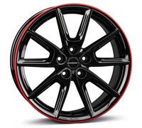 Llantas Borbet LX18 8.0x18 ET45 5x108 SWROT para Volvo C30 C70 EX30 S40 S60 S80