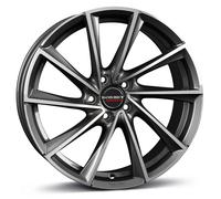 Llantas Borbet VTX 8.0x18 ET45 5x108 GRAPP para Volvo C30 C70 EX30 S40 S60 S80 S