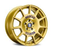 LLANTAS SPARCO SPARCO TERRA PARA SUBARU XV 7,5X17 5X100 RACE GOLD BLUE LETT 6OZ