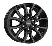 Llantas Dezent KC black 8.5Jx20 ET30 6x139.7 para Isuzu D-Max 20 Pulgadas