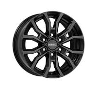 LLANTAS DEZENT KC BLACK PARA NISSAN NAVARA M1 8X17 6X114.3 BLACK WSH