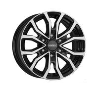LLANTAS DEZENT KC DARK 6.5X16 6X139.7 BLACK/POLISHED S6E
