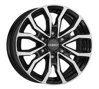 LLANTAS DEZENT KC DARK PARA FIAT FULLBACK 8X17 6X139.7 BLACK/POLISHED VV5