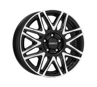 LLANTAS DEZENT KH DARK 7X17 5X120 BLACK/POLISHED SD8