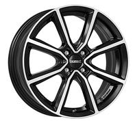 LLANTAS DEZENT TN DARK 6X16 4X100 BLACK/POLISHED VU1