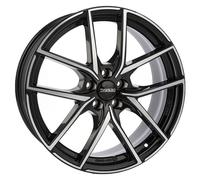 LLANTAS DEZENT TO DARK PARA SEAT ALTEA - ALTEA XL 7.5X18 5X112 BLACK/POLISH MMO