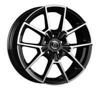 LLANTAS DIEWE NEVE PARA AUDI TT ROADSTER 8.5X18 5X112 BLACK DIAMOND U2Y