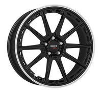 LLANTAS DOTZ SONOMA DARK 8X19 5X112 BLACK MATT/POLISHED LIP A62