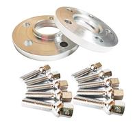 Llantas Espaciadores Compatible Con Para Q2 Q3 A3 8V A4 A6C5 S3 8P 20/25mm Adaptadores Espaciadores De Rueda De Coche 5x112 57,1 Espaciador De Ruedas Centrado En El Cubo(Silver,25mm)