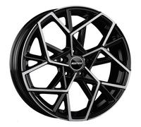 GMP Llanta de aluminio Cartesio 18" Honda FR‑V Black Diamond