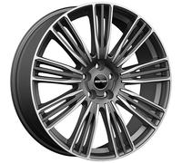 LLANTAS GMP COVENTRY PARA POLESTAR 4 9.5X22 5X108 MATT ANTHRACITE DIAMOND EHG
