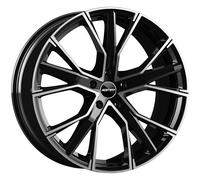 GMP Llantas Gunner 8.5X19 5X112 Black Diamond para Audi Q5 Hybrid PTY