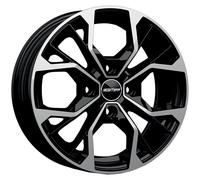 LLANTAS GMP MATISSE PARA FIAT ABARTH 124 SPIDER 6.5X16 4X100 BLACK DIAMOND 5A2