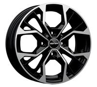 LLANTAS GMP MATISSE PARA KIA RIO 5.5X15 4X100 BLACK DIAMOND 0XC