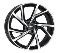 LLANTAS MAK KASSEL PARA CHRYSLER 8x18 5x112 BLACK MIRROR YRM