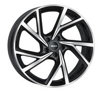 LLANTAS MAK KASSEL PARA HONDA CIVIC 7X17 5X114,3 BLACK MIRROR GVR